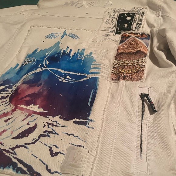 Men’s “Dreamland” Denim Jacket - Picture 5 of 7